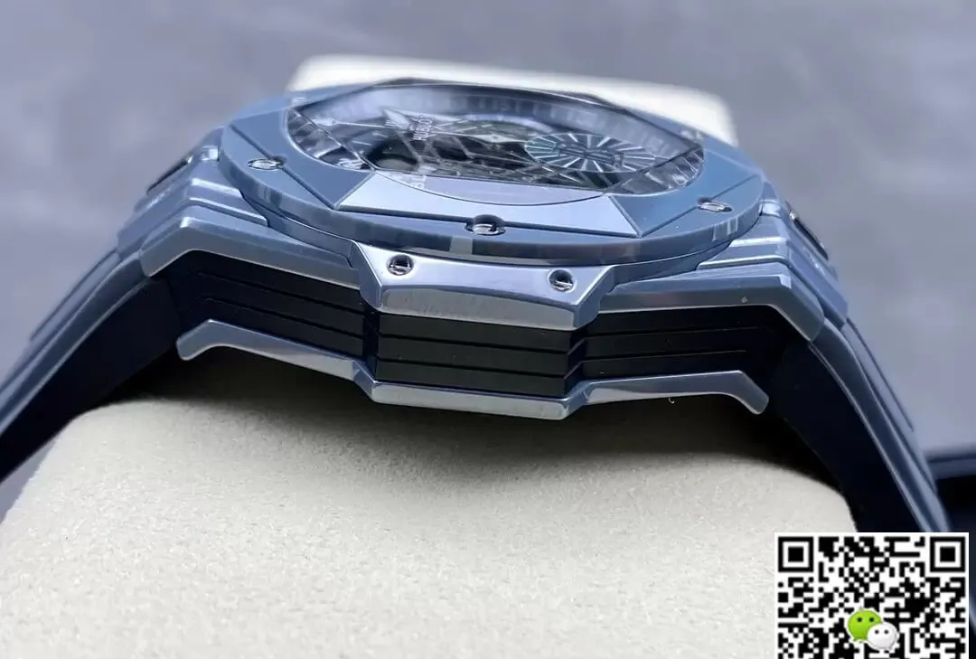 Hublot Big Bang Sang Bleu II 418.FX.8007.RX.MXM21 BB Factory 1:1 Best Edition Replica Watch Gray Ceramic Case